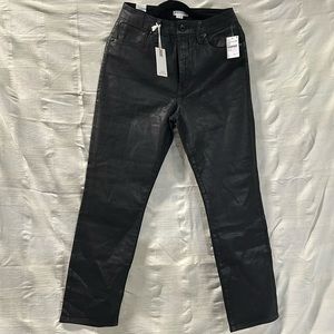 Women’s Good American GOOD LEGS COATED SKINNY JEANS